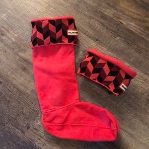 Hunter Tall Rainboot Fleece Liners - Size Large